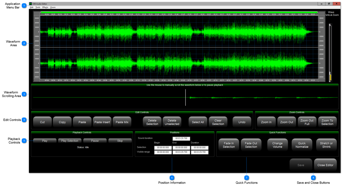 Digital Editor (DJB Radio's Audio Editor)