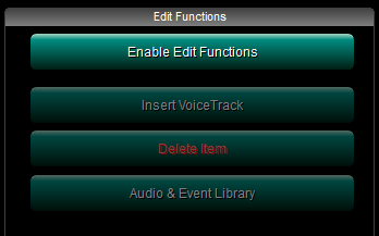 6. Edit Functions Area