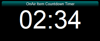 27. On Air Countdown Timer