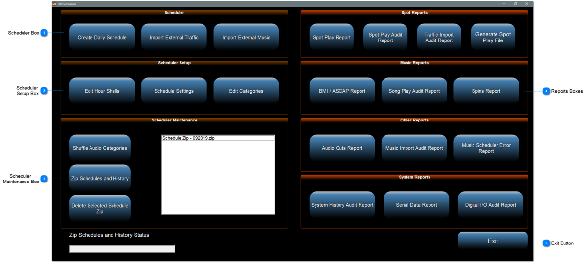 DJB Radio Scheduler