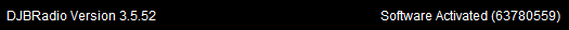 6. Software Version 
and License Status
