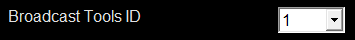 3. Broadcast Tools ID