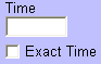 4. Time field