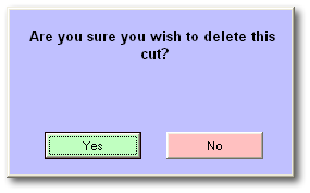 ...Delete Highlighted Cut