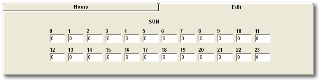 Hourly Grid Edit