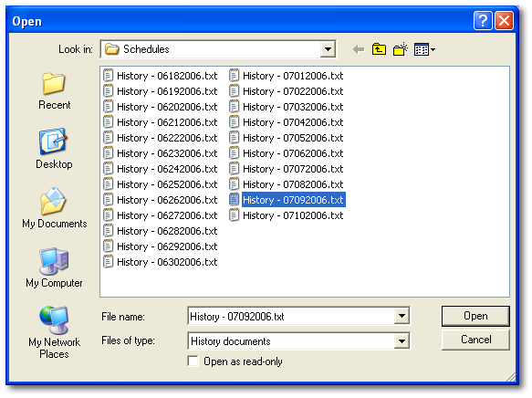 Spot Play History Reports