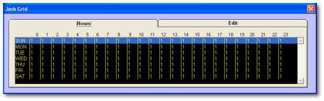 Auto Time/Temp Announce - Jock Grid