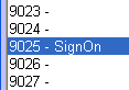 1. SignOn Command