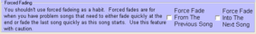 11. Forced Fading