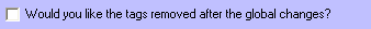 1. Remove Tags