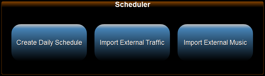 5. Scheduler Menu
