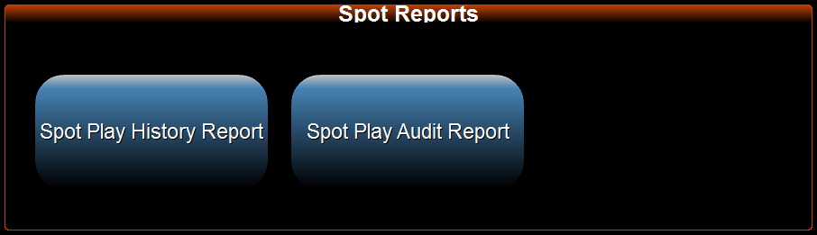 12. Reporting:  Spots - Ads - Commercials