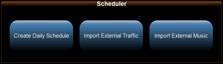 5. Scheduler Menu
