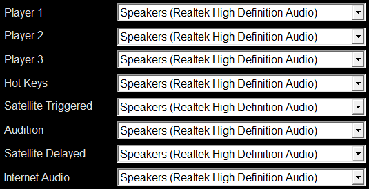1. Audio Devices