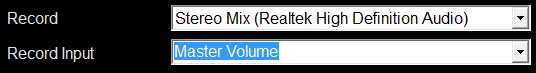 2. Record Device
