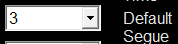 5. Default Segue