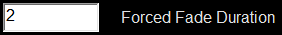 6. Fade Duration
