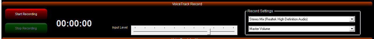 13. VoiceTrack Record