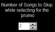 2. Skip songs