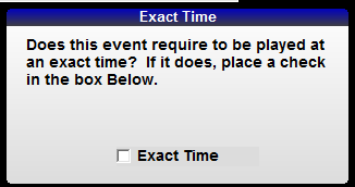 4. Exact Time