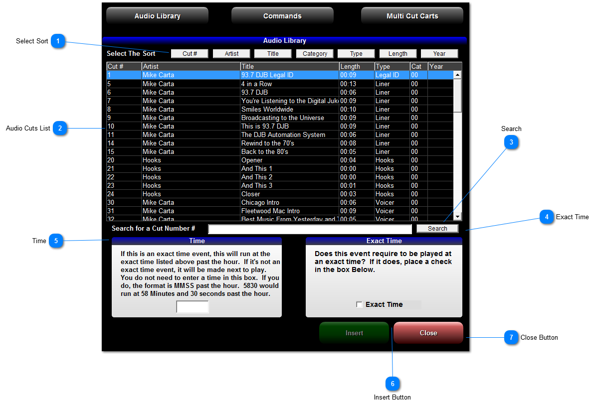 Audio Library