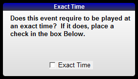 2. Exact Time