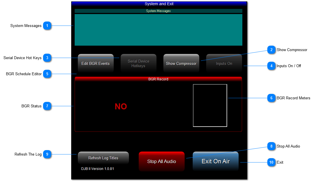 System Menu