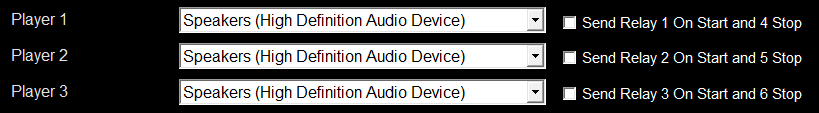 1. On Air Player  Audio Cards