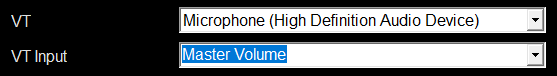 8. Voice Track Input Settings