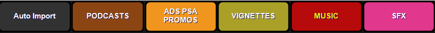 2. DJB Studio MAIN TABS: