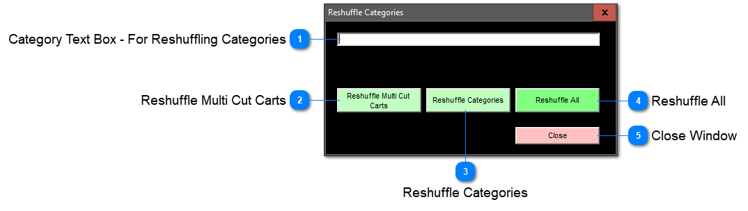 Shuffle Audio Categories