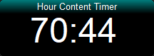 12. Hour Content Count down Timer